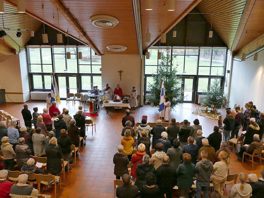 2. Weihnachtstag Heilige Messe im Haus des Gastes (Foto: Karl-Franz Thiede)